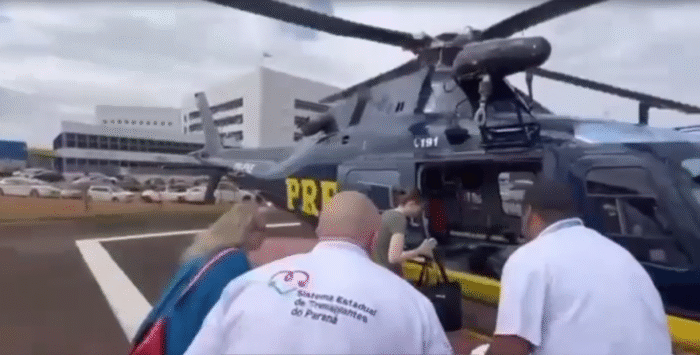 PRF REALIZA TRANSPORTE AÉREO DE CORAÇÃO PARA TRANSPLANTE
