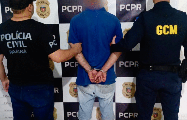 POLÍCIA CIVIL PRENDE HOMEM EM FLAGRANTE POR VIOLÊNCIA DOMÉSTICA COM APOIO DA GCM E FINALIZA INVESTIGAÇÃO SOBRE VÁRIOS FURTOS RECENTES NO MUNICÍPIO