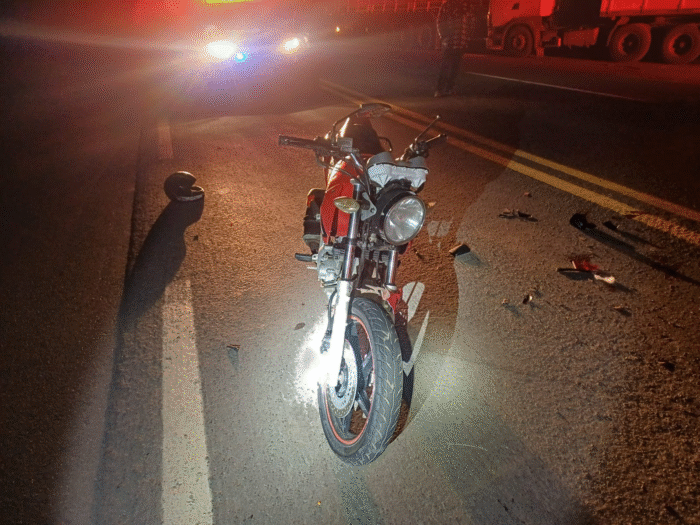 COLISÃO NA BR-153 DEIXA UMA MULHER VITIMA FATAL