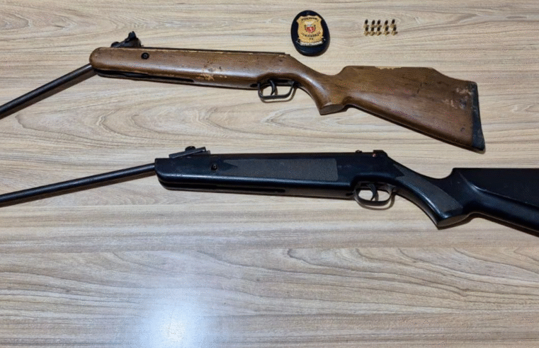 PCPR PRENDE HOMEM EM FLAGRANTE POR POSSE IRREGULAR DE ARMA DE FOGO EM INVESTIGAÇÃO DE ESTUPRO DE VULNERÁVEL