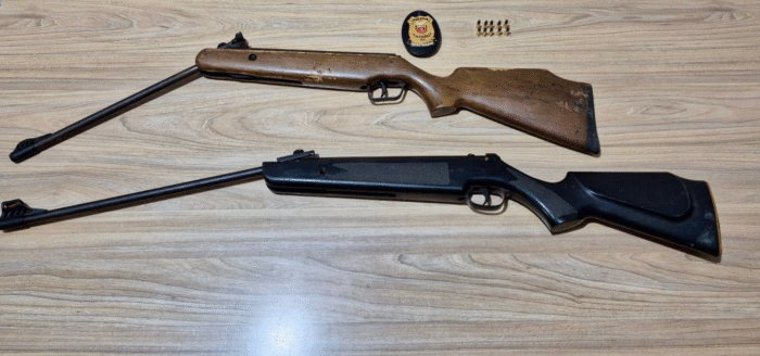 PCPR PRENDE HOMEM EM FLAGRANTE POR POSSE IRREGULAR DE ARMA DE FOGO EM INVESTIGAÇÃO DE ESTUPRO DE VULNERÁVEL