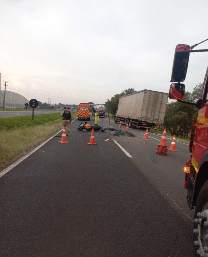 COLISÃO COM MORTE NA PR-151