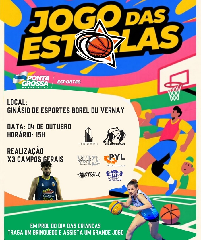 JOGO DAS ESTRELAS DO BASQUETE SERÁ REALIZADO SÁBADO NO ‘BORELL DU VERNAY’