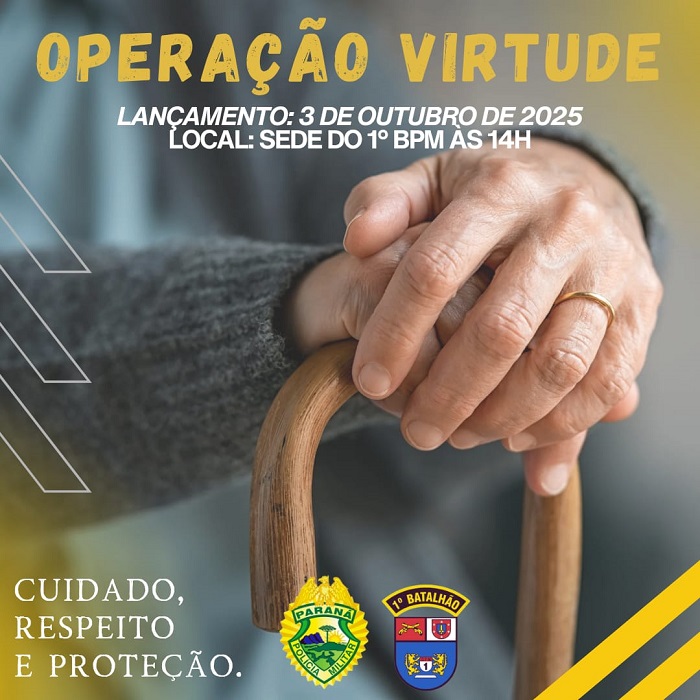 OPERAÇÃO VIRTUDE DA POLÍCIA MILITAR COMBATE A VIOLÊNCIA CONTRA IDOSOS