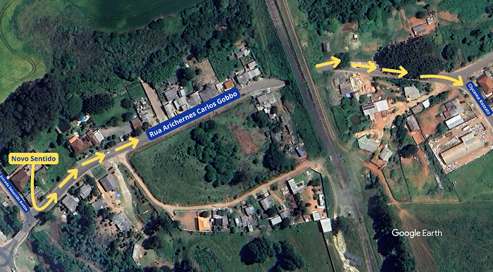 PREFEITURA TESTA SENTIDO ÚNICO DE FLUXO PARA ACESSO AO NÚCLEO SAN MARTIN