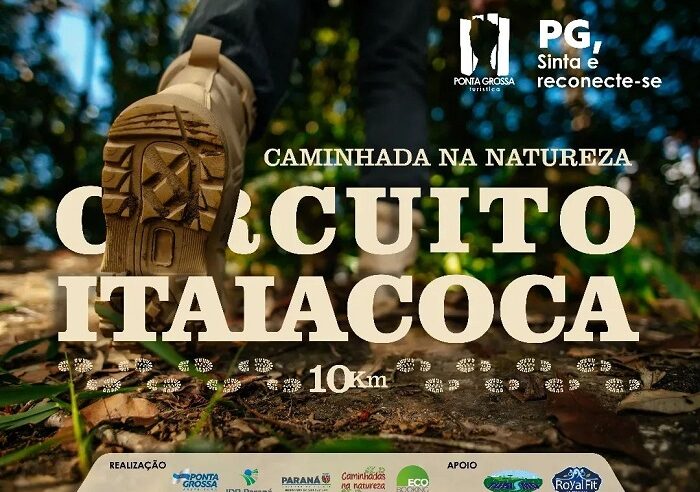 5ª CAMINHADA NA NATUREZA – CIRCUITO ROÇA VELHA INICIA PERÍODO DE INSCRIÇÕES