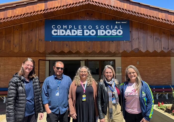EQUIPE DA FASPG VISITA A CIDADE DO IDOSO EM IRATI