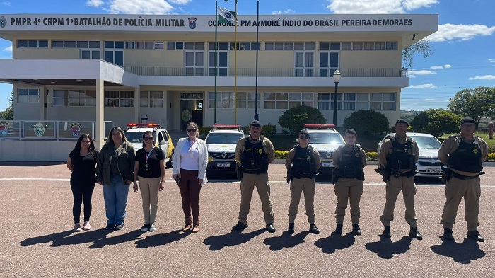 ‘PROJETO VIRTUDE’ REALIZA AÇÕES DE PROTEÇÃO AOS IDOSOS ATRAVÉS DA FASPG E 1º BPM