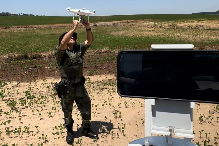 SATÉLITE E DRONES AUXILIAM A PMPR NO COMBATE AOS CRIMES AMBIENTAIS