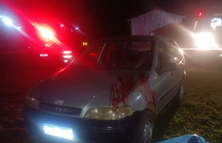 PCPR PRENDE EM FLAGRANTE HOMEM SUSPEITO DE MATAR O PRÓPRIO GENRO A FACADAS