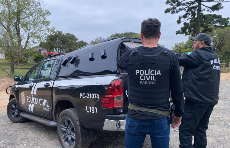 POLÍCIA CIVIL PRENDE EM FAZENDA RIO GRANDE/PR, UM DOS AUTORES DE UMA TENTATIVA DE HOMICÍDIO OCORRIDA EM JANEIRO DESTE ANO