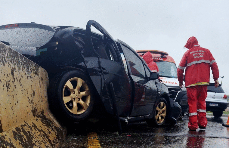 MOTORISTA MORRE EM ACIDENTE NA AVENIDA VISCONDE DE TAUNAY, EM PONTA GROSSA