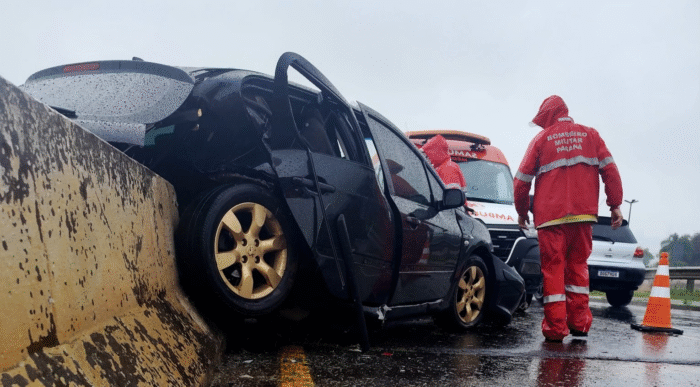 MOTORISTA MORRE EM ACIDENTE NA AVENIDA VISCONDE DE TAUNAY, EM PONTA GROSSA