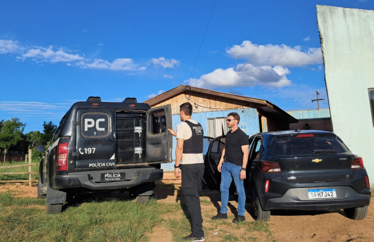 HOMEM É PRESO POR PERSEGUIR E AMEAÇAR EX-COMPANHEIRA COM ARMA