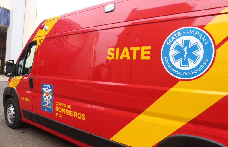 MOTOCICLISTA MORRE APÓS COLIDIR COM CAMINHÃO NA CHAPADA EM PONTA GROSSA