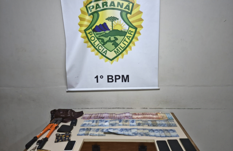 PONTA GROSSA: POLÍCIA MILITAR PRENDE HOMEM E RECUPERA BENS FURTADOS DE EMPRESA DE IMBITUVA