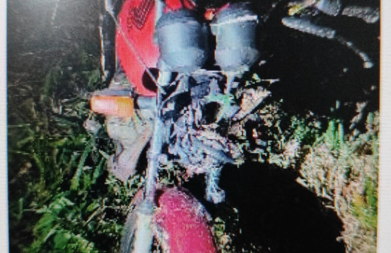 MOTOCICLISTA FICA FERIDO EM QUEDA NA PR-160