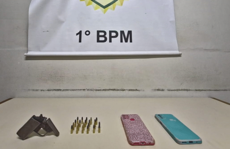 PM CUMPRE MANDADO E APREENDE ARMA DE FOGO EM PONTA GROSSA