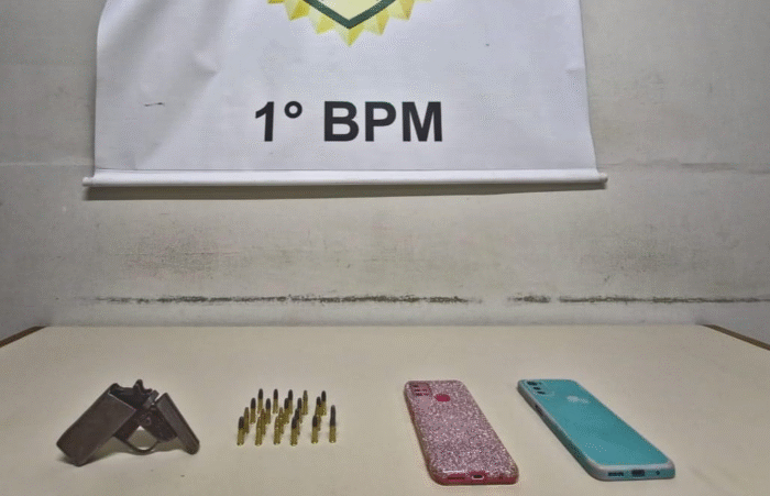 PM CUMPRE MANDADO E APREENDE ARMA DE FOGO EM PONTA GROSSA