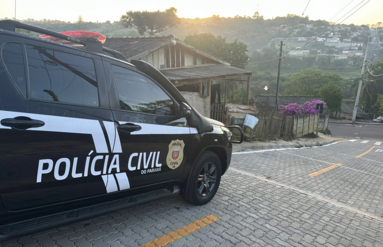 POLÍCIA CIVIL PRENDE SUSPEITOS DE HOMICÍDIO EM PONTA GROSSA