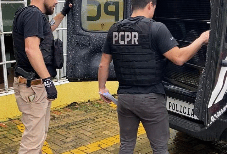 PRESO EM CARAMBEÍ SUSPEITO DE PARTICIPAÇÃO EM EXECUÇÃO OCORRIDA EM 2024
