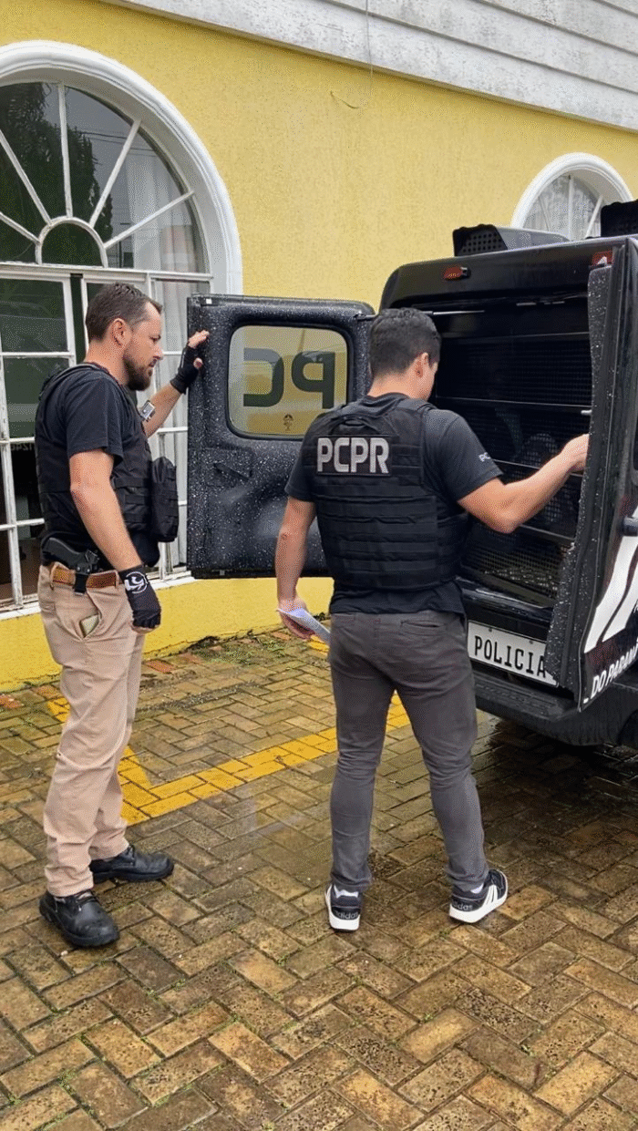 PRESO EM CARAMBEÍ SUSPEITO DE PARTICIPAÇÃO EM EXECUÇÃO OCORRIDA EM 2024