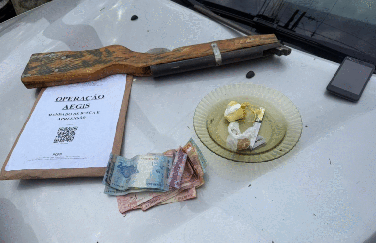 POLICIA CIVIL  DEFLAGRA A OPERAÇÃO AEGIS, EM COMBATE AO TRÁFICO DE DROGAS, RESULTANDO NA PRISÃO DE DOIS INDIVÍDUOS E NA APREENSÃO DE DROGAS