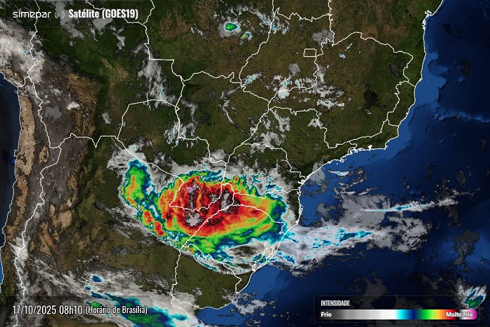 PRIMAVERA MANTÉM ALTERNÂNCIA ENTRE CHUVA, SOL E VENTOS FORTES NO PR