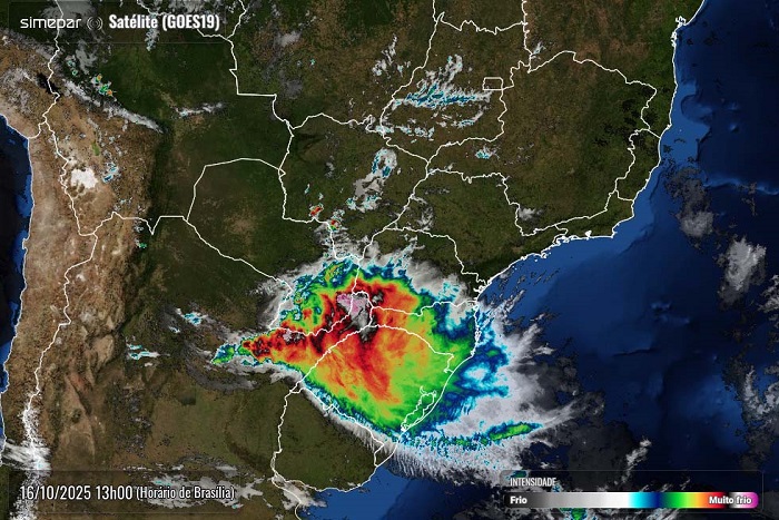 ‘CAVADO METEOROLÓGICO’ TRAZ A CHUVA DE VOLTA AO PARANÁ